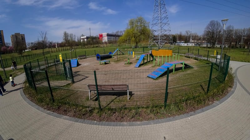 Parque Lineal del Manzanares riverfront dog park, south Madrid