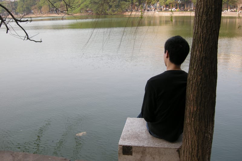 Hoan Kiem Lake, Hanoi, Vietnam
