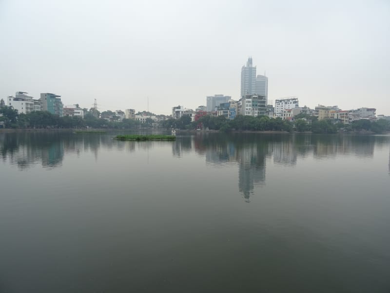 Truc Bach Lake (Ho Truc Bach), Ba Dinh District, Hanoi, Vietnam